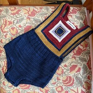 Misha & Puff Baby Log Cabin Romper 0-6 months